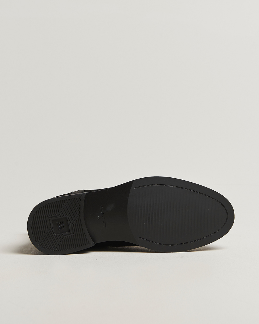 Herr | Kängor | GANT | Bidford Suede Chelsea Boot Black