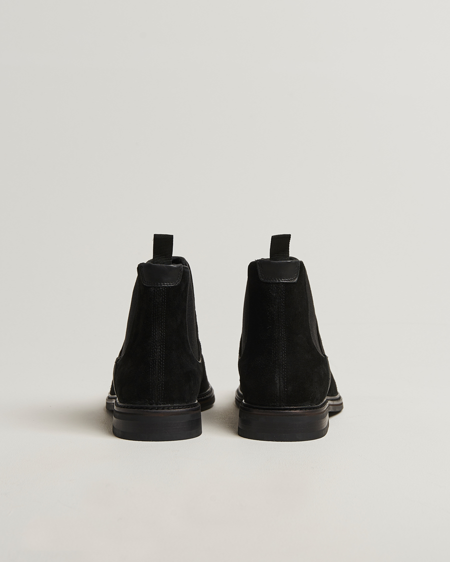 Herr | Kängor | GANT | Bidford Suede Chelsea Boot Black