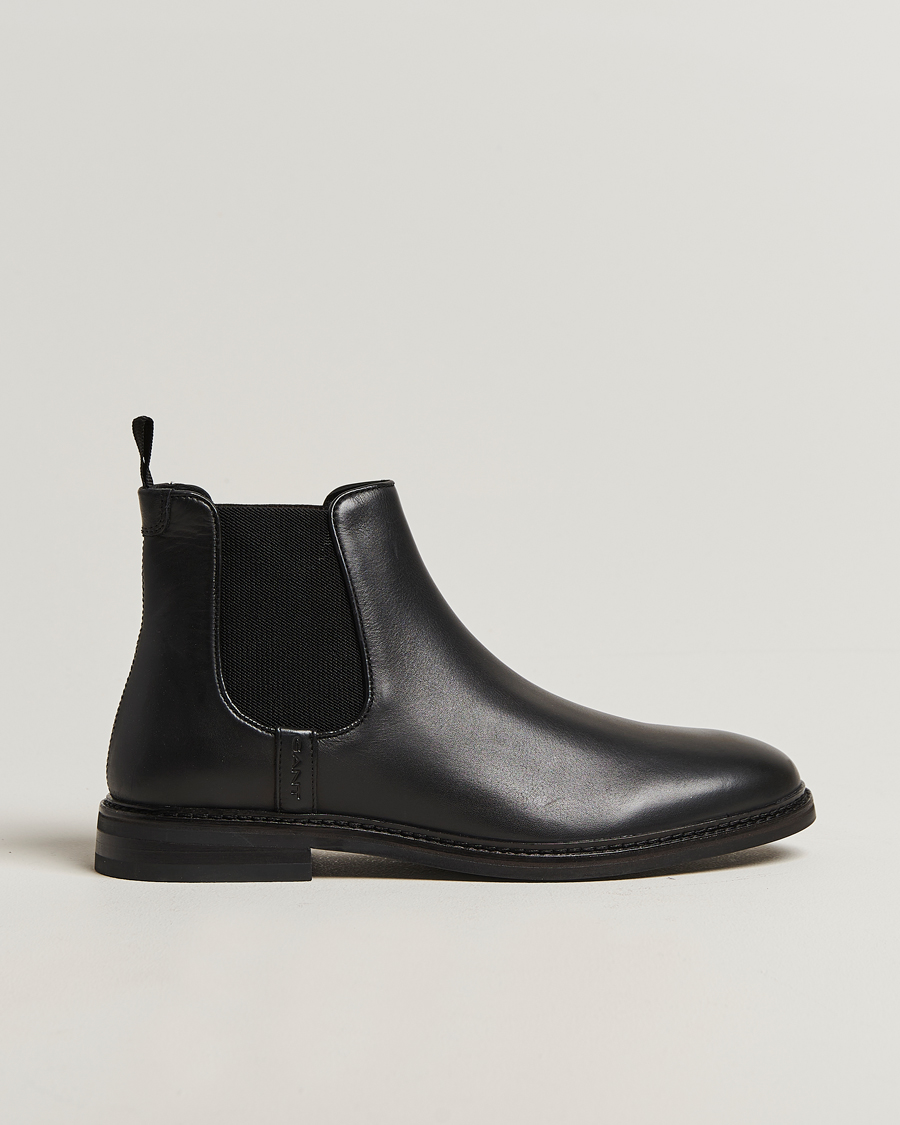 Herr | Kängor | GANT | Bidford Leather Chelsea Boot Black
