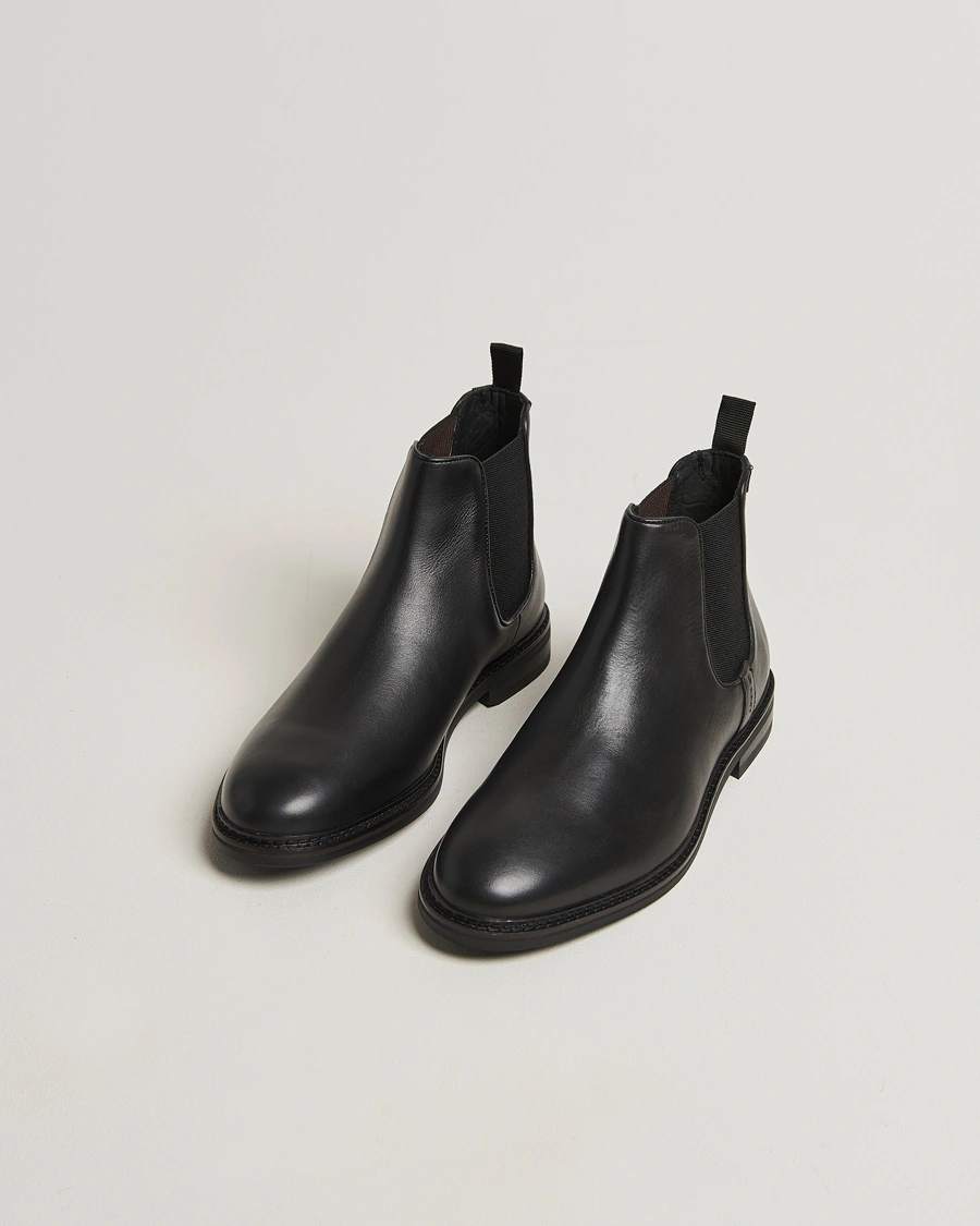Herr | Kängor | GANT | Bidford Leather Chelsea Boot Black