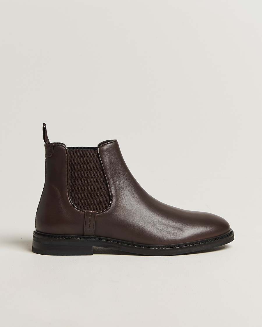 Herr | Kängor | GANT | Bidford Leather Chelsea Boot Brown
