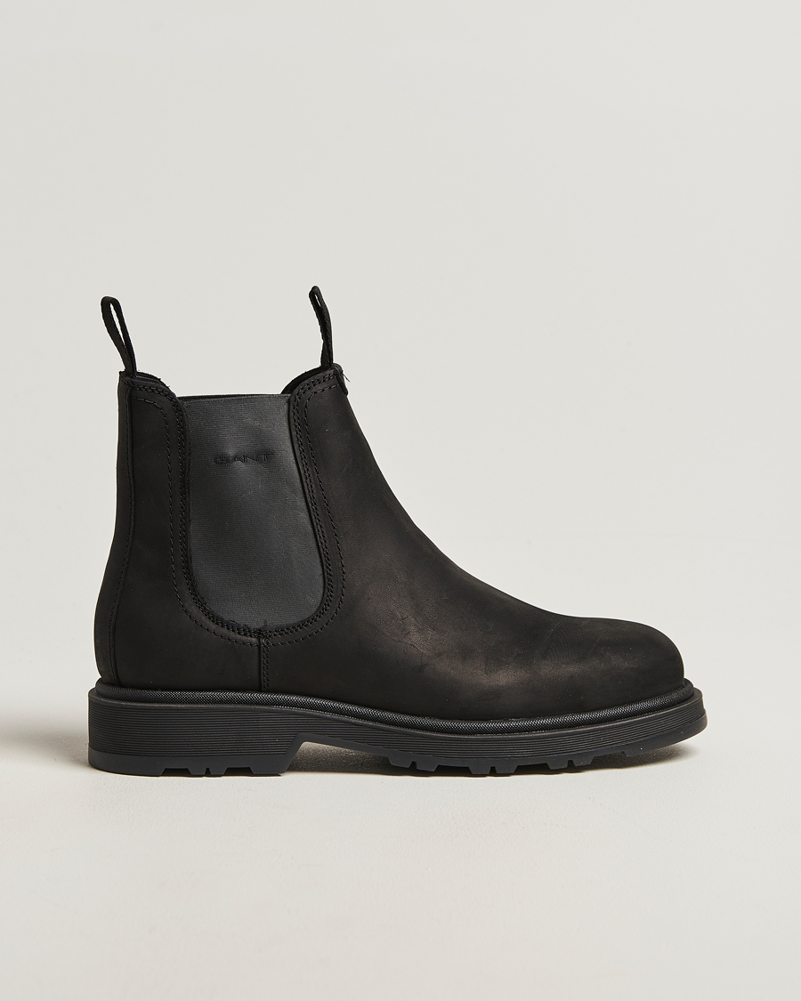 Herr | Kängor | GANT | Blisdor Rough Leather Chelsea Boot Black