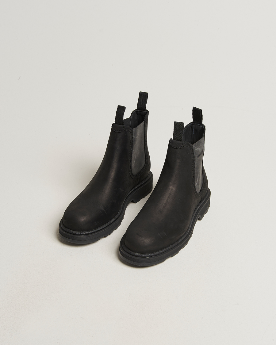 Herr | Kängor | GANT | Blisdor Rough Leather Chelsea Boot Black