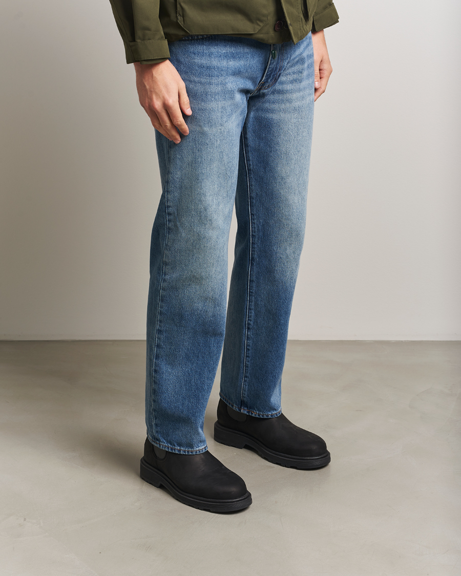 Herr | Kängor | GANT | Blisdor Rough Leather Chelsea Boot Black