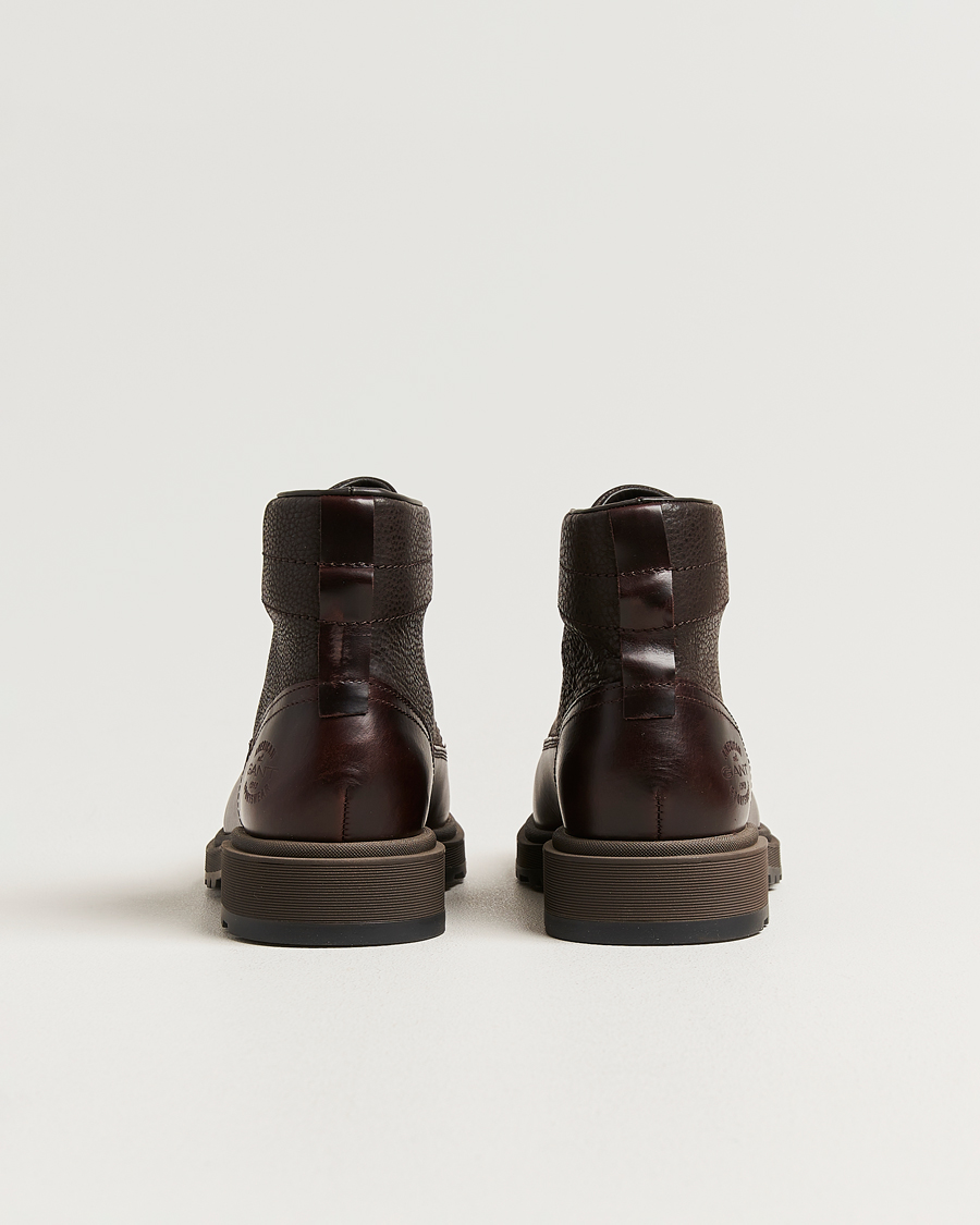 Herr | Kängor | GANT | Blisdor Leather Boot Dark Brown