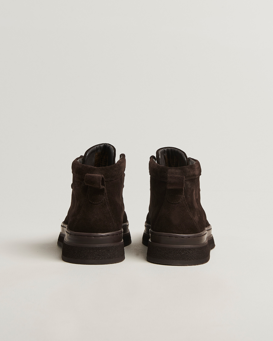 Herr | Kängor | Gant | Blistown Suede Moc Toe Boot Espresso Brown