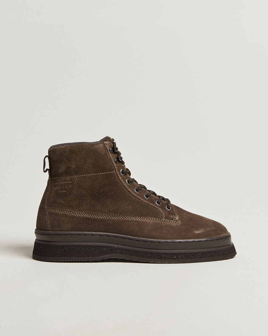 Herr | Kängor | GANT | Blistown Shearling Suede Boot Desert Brown