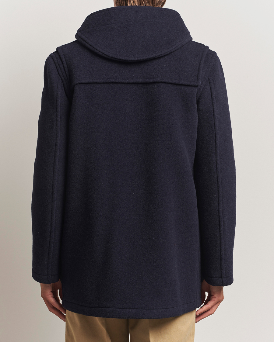 Herr | Jackor | Gloverall | Mid Length Duffle Coat Black/Royal Stewart
