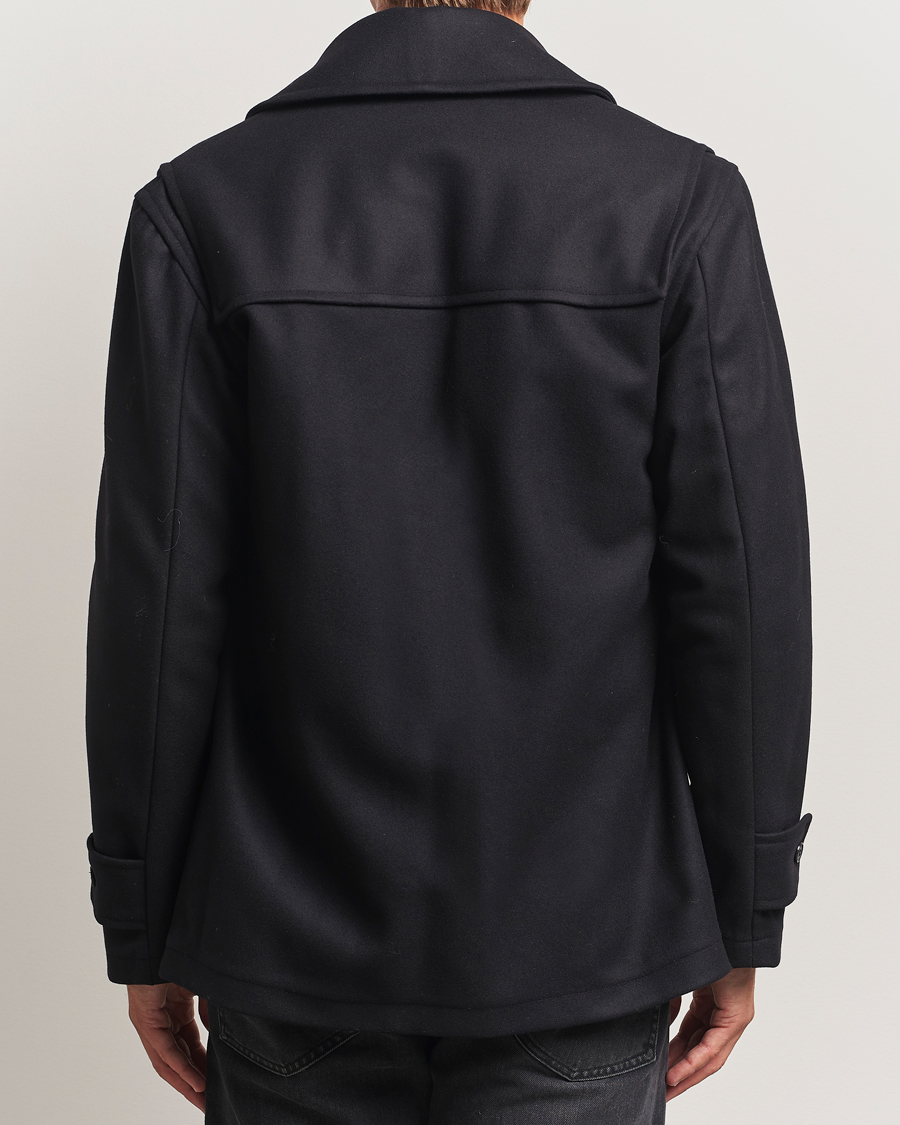 Herr | Jackor | Gloverall | Shawl Collar Duffle Jacket Black