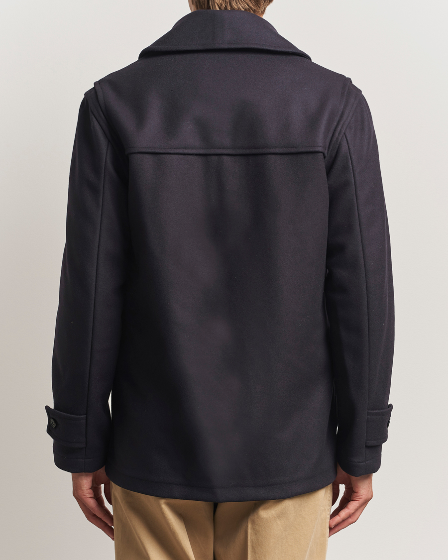 Herr | Jackor | Gloverall | Shawl Collar Duffle Jacket Navy