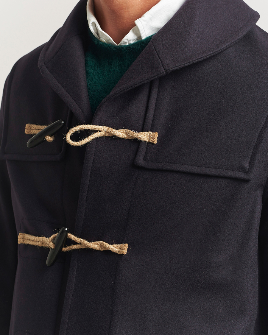 Herr | Jackor | Gloverall | Shawl Collar Duffle Jacket Navy