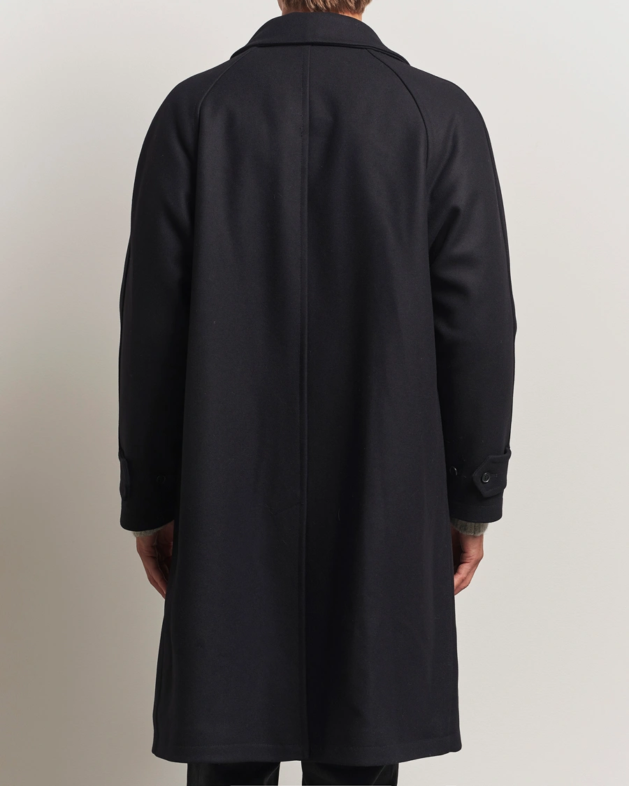 Herr | Jackor | Gloverall | Wool Mac Coat Black