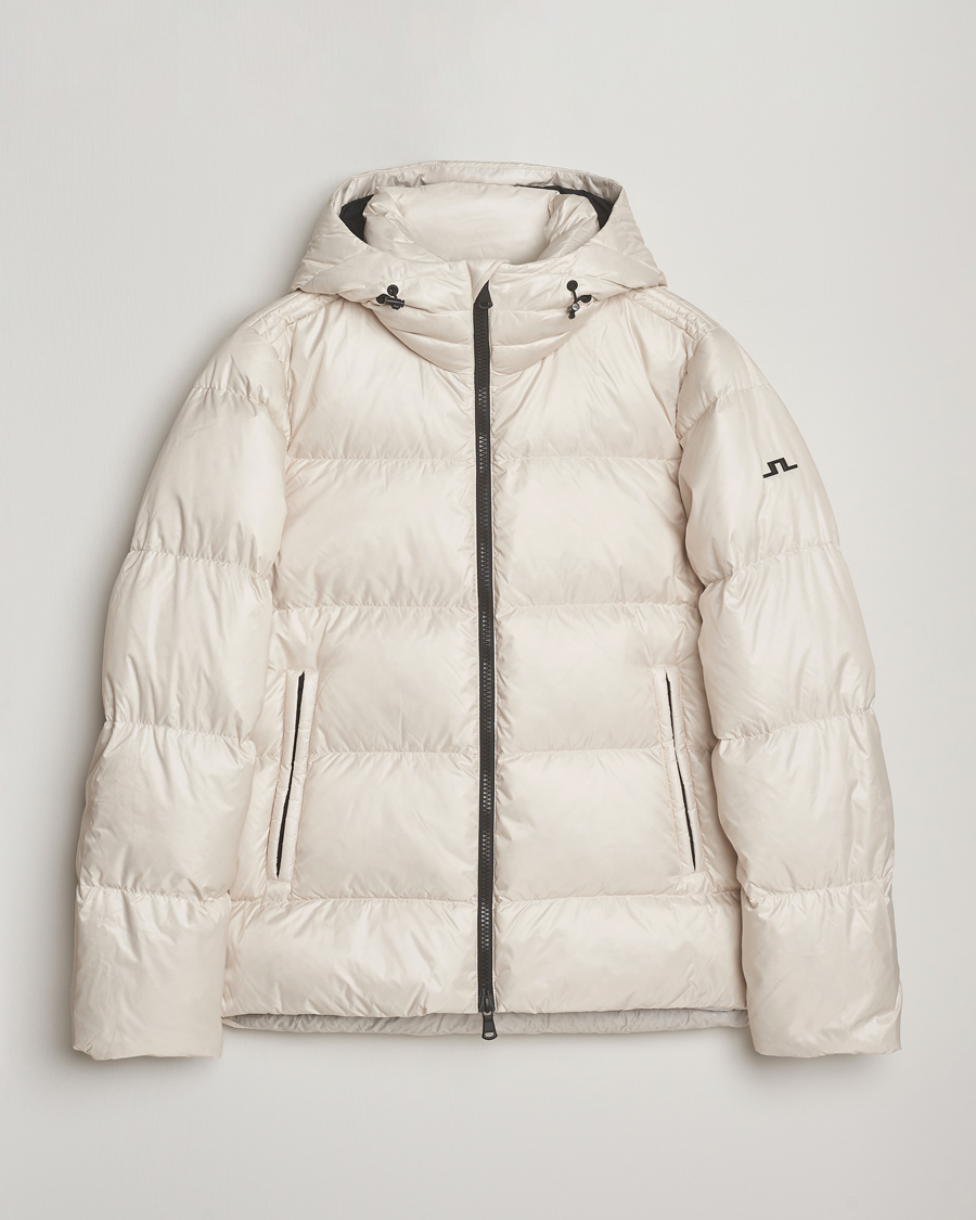 Herr | Jackor | J.Lindeberg | Daryl Down Hooded Jacket Moonbeam