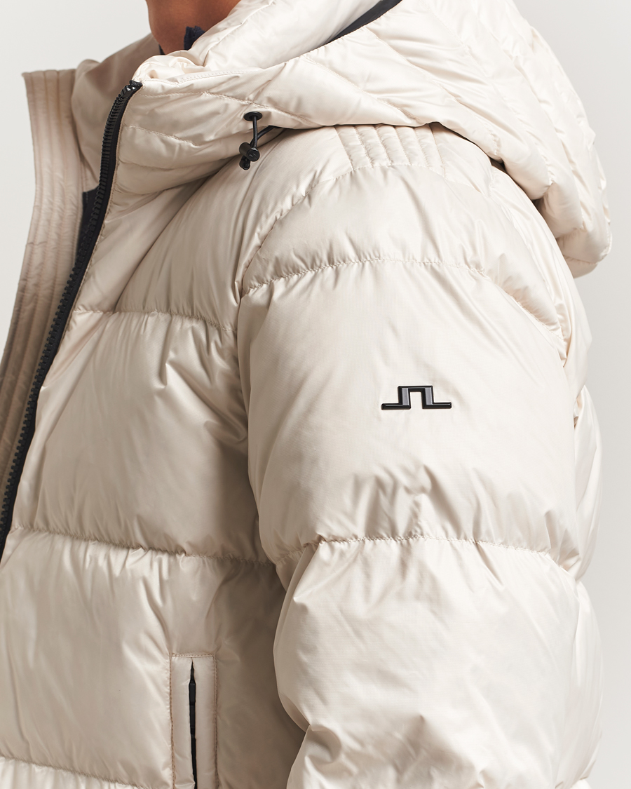 Herr | Jackor | J.Lindeberg | Daryl Down Hooded Jacket Moonbeam