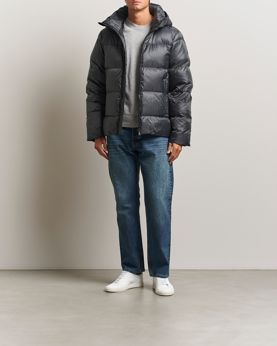 Herr | Jackor | J.Lindeberg | Daryl Down Hooded Jacket Asphalt