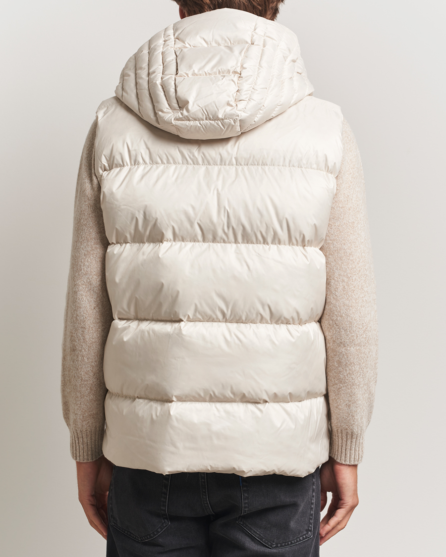 Herr | Västar | J.Lindeberg | Daryl Down Hooded Vest Moonbeam