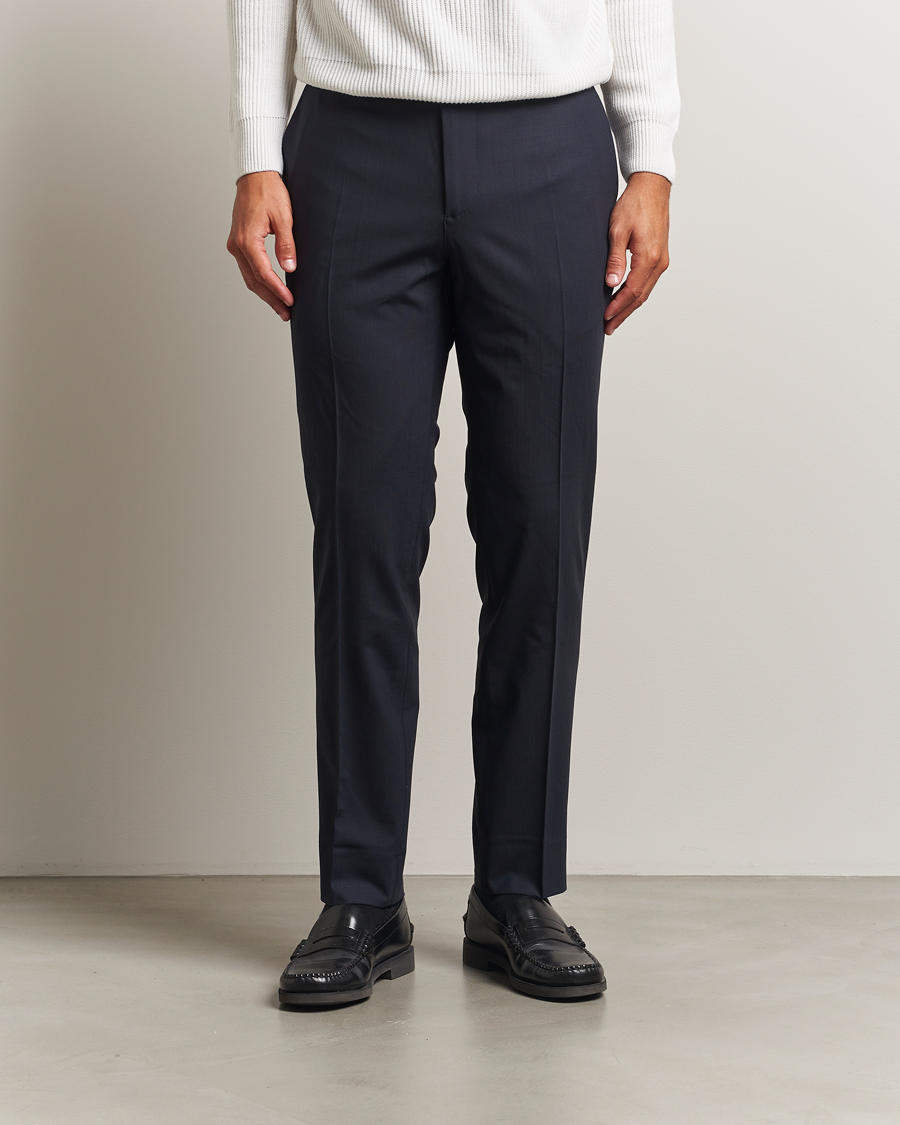 Herr | Byxor | J.Lindeberg | Grant Bi Stretch Trousers Navy