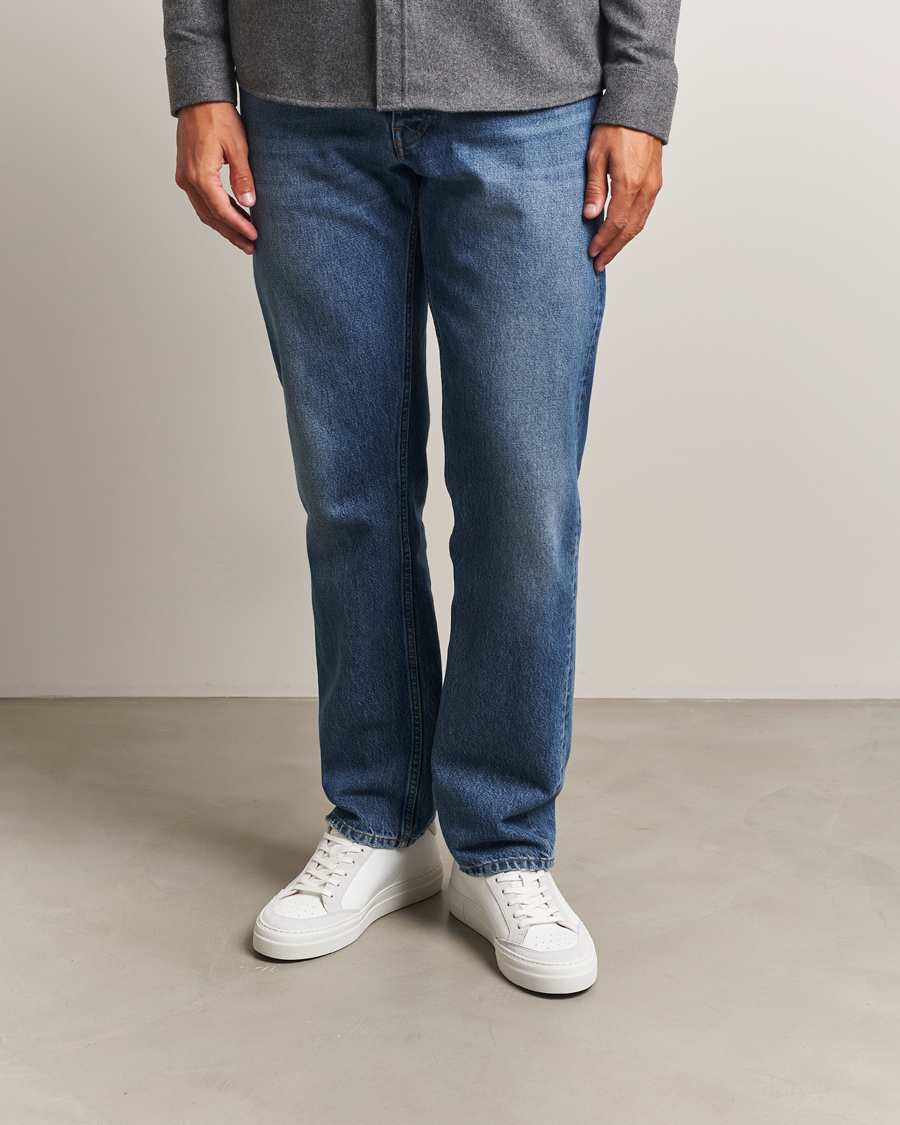 Herr | Sneakers | J.Lindeberg | Art Signature Leather/Suede Sneaker White
