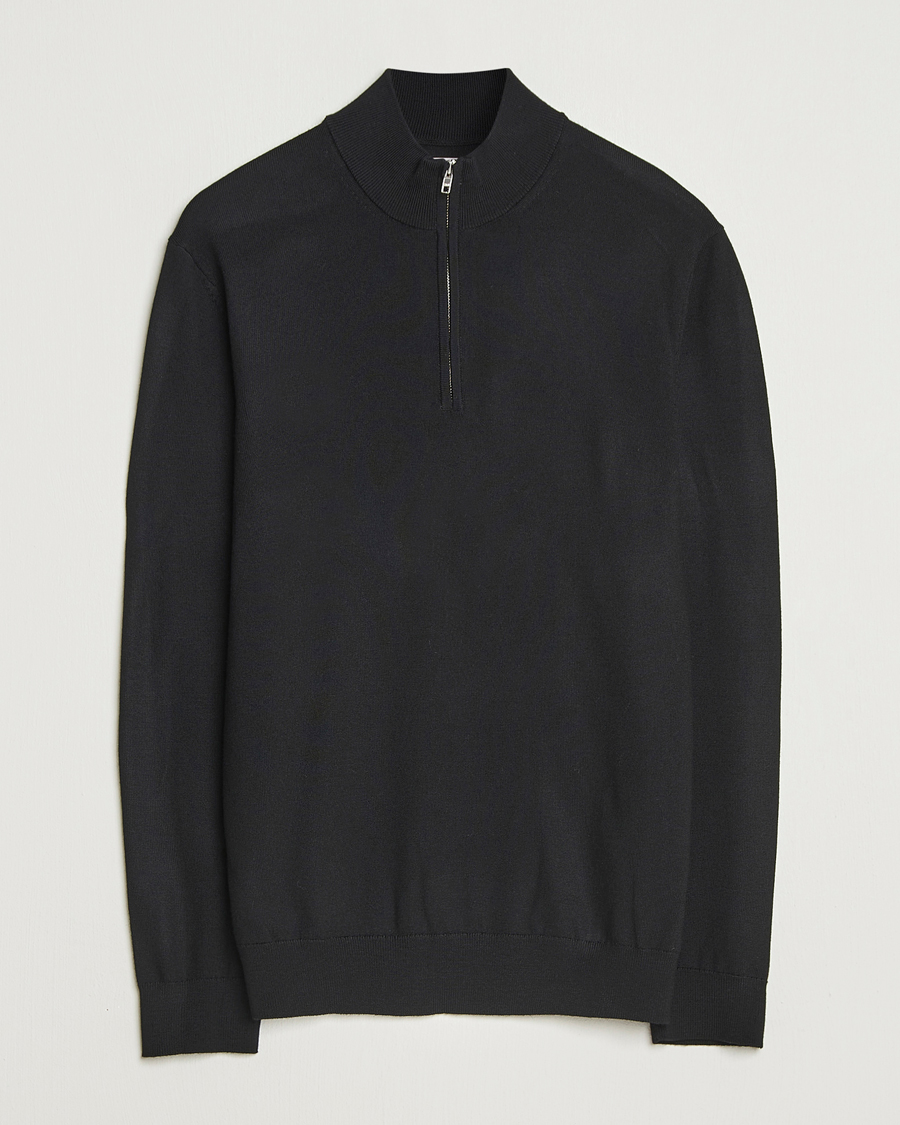 Herr | Tröjor | NN07 | Sergio Merino Half Zip Black