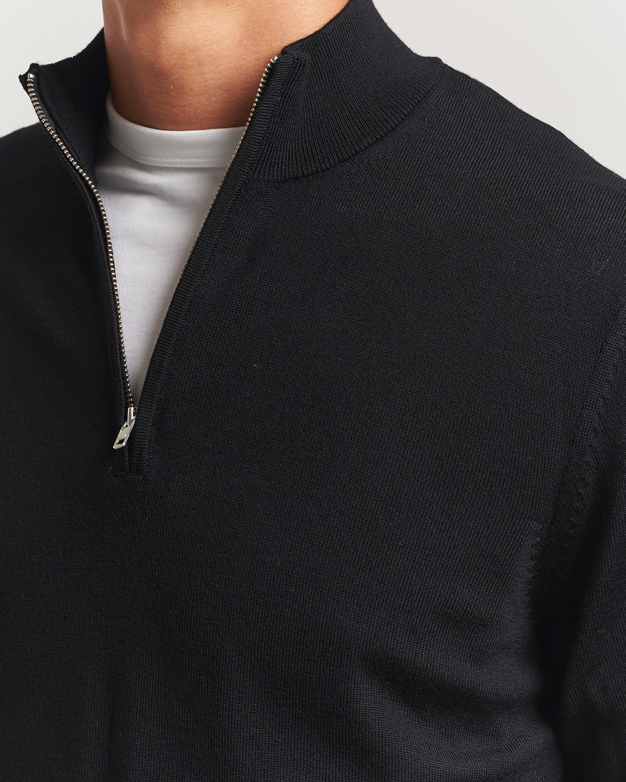 Herr | Tröjor | NN07 | Sergio Merino Half Zip Black