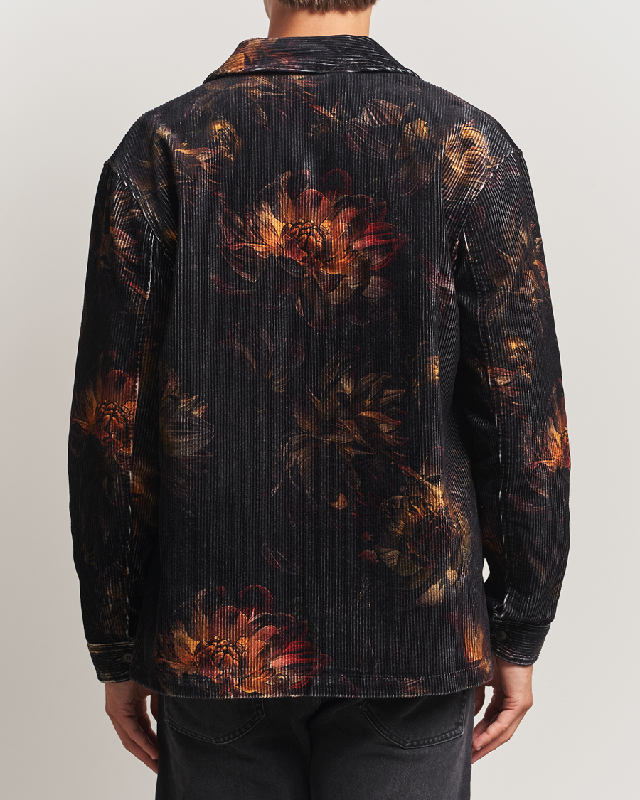 Herr | Skjortor | NN07 | Blaze Printed Corduroy Overshirt Multi