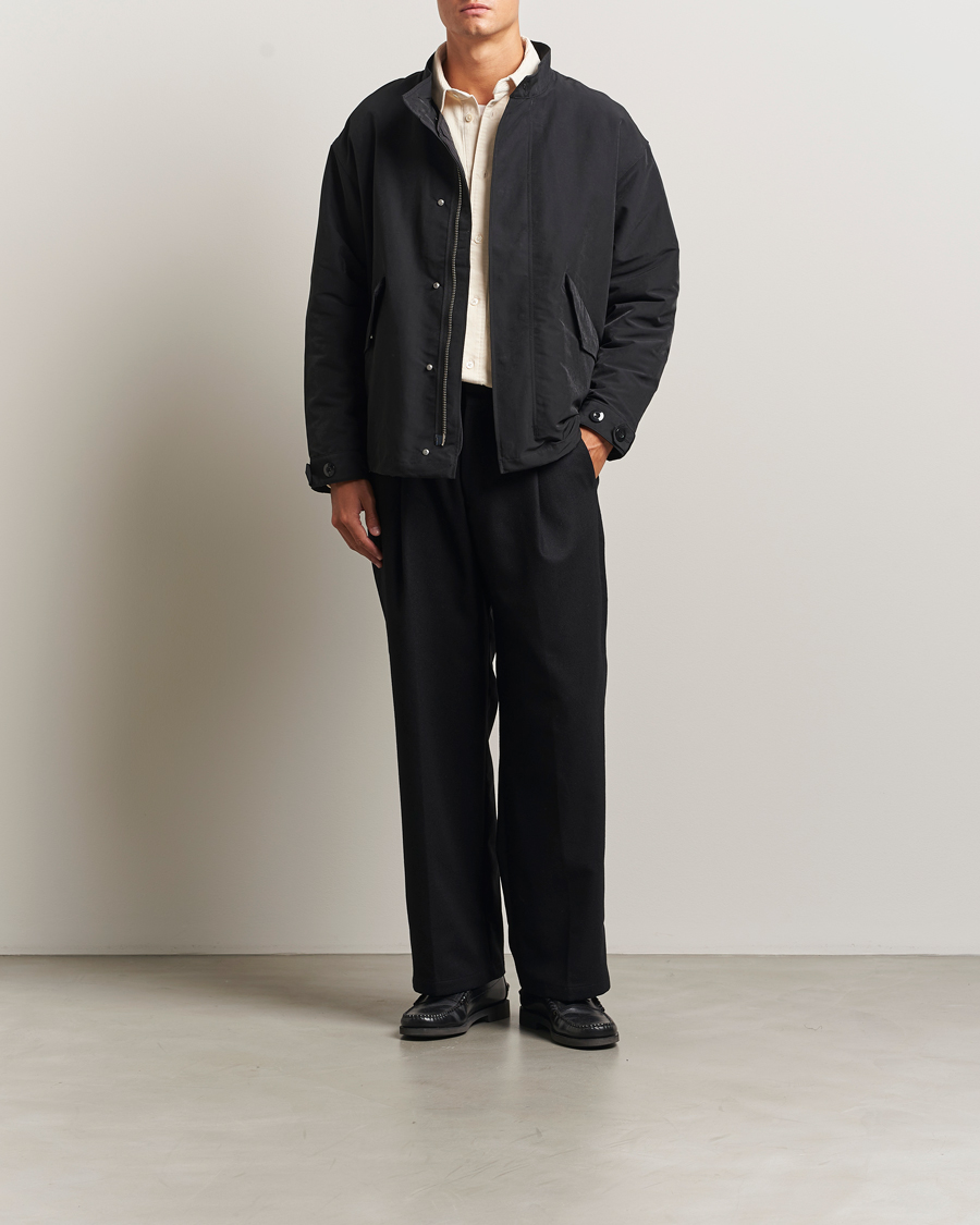 Herr | Jackor | NN07 | Sophus Nylon Bomber Jacket Black