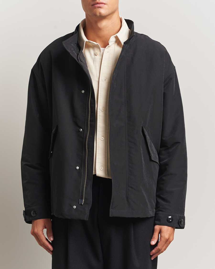Herr | Jackor | NN07 | Sophus Nylon Bomber Jacket Black