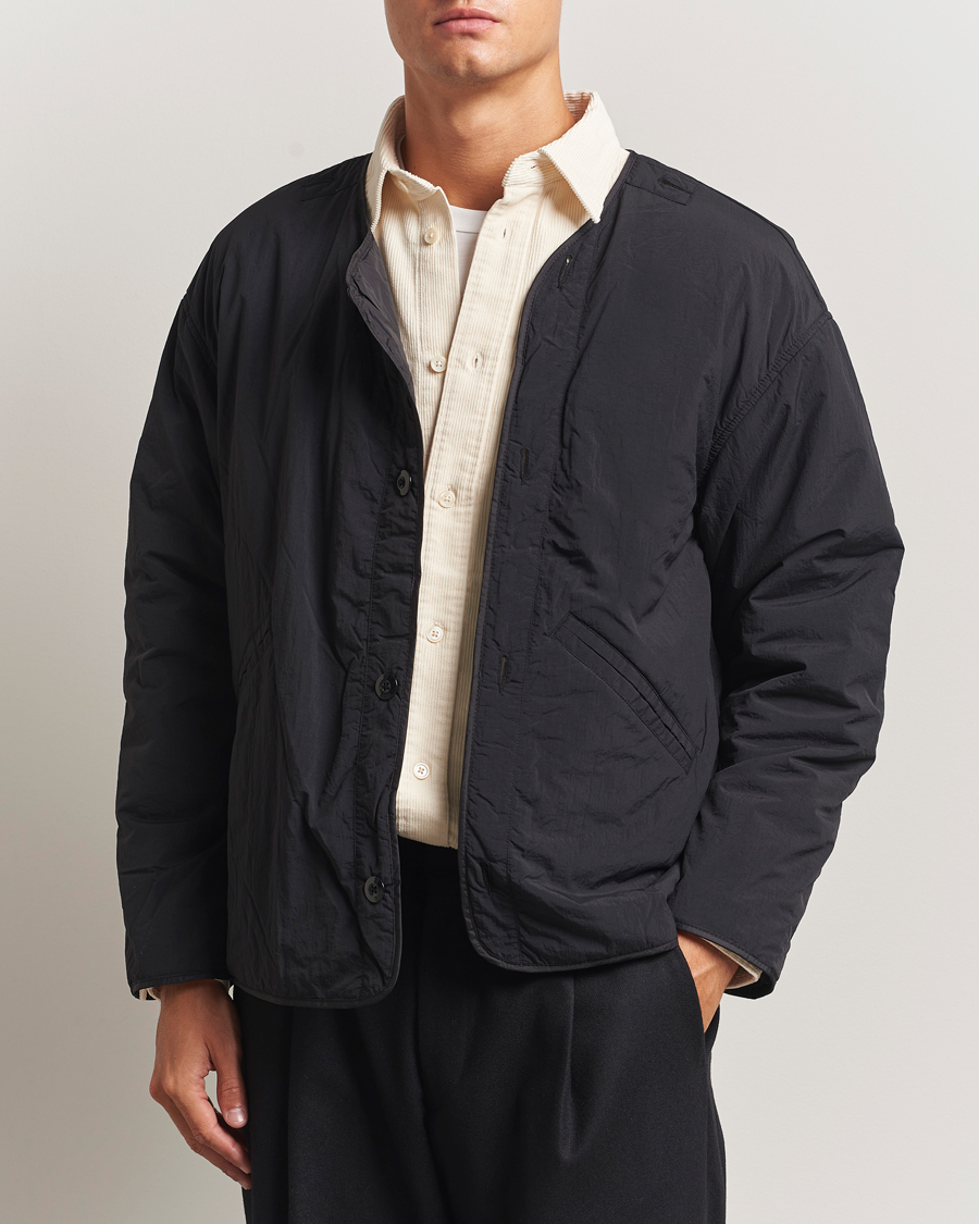 Herr | Jackor | NN07 | Sophus Nylon Bomber Jacket Black