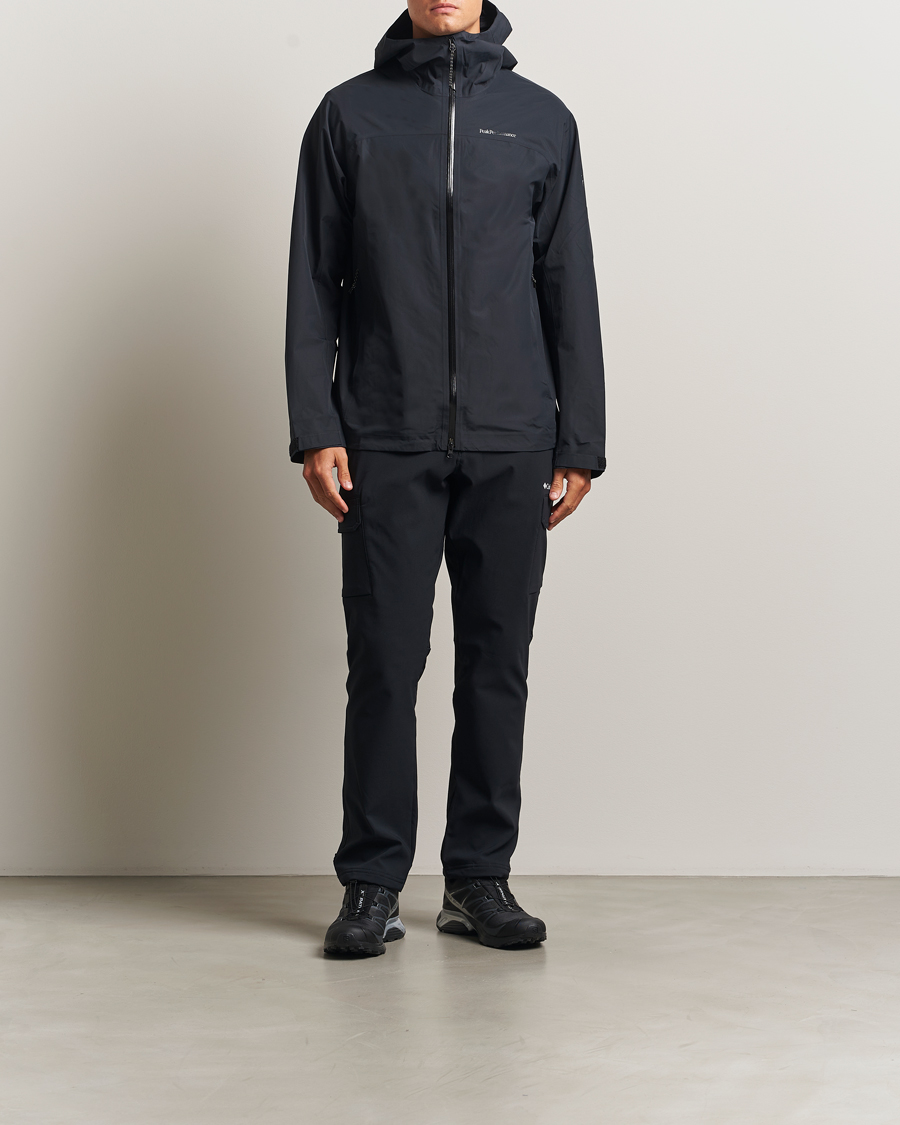 Herr | Jackor | Peak Performance | Treeline Shell Hooded Jacket Black