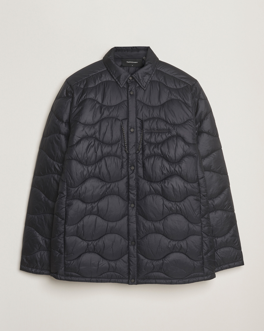 Herr | Jackor | Peak Performance | Helium Overshirt Black
