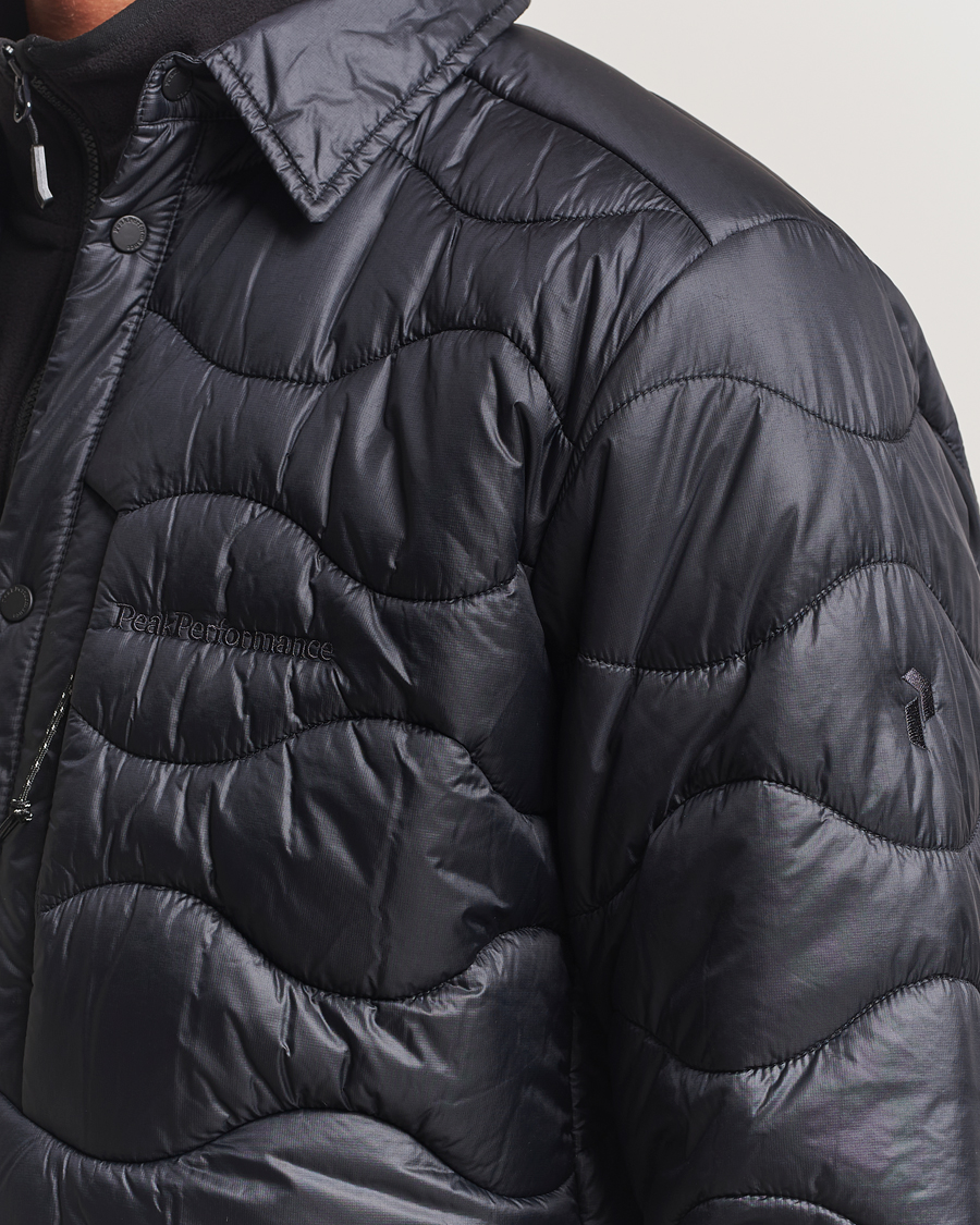 Herr | Jackor | Peak Performance | Helium Overshirt Black
