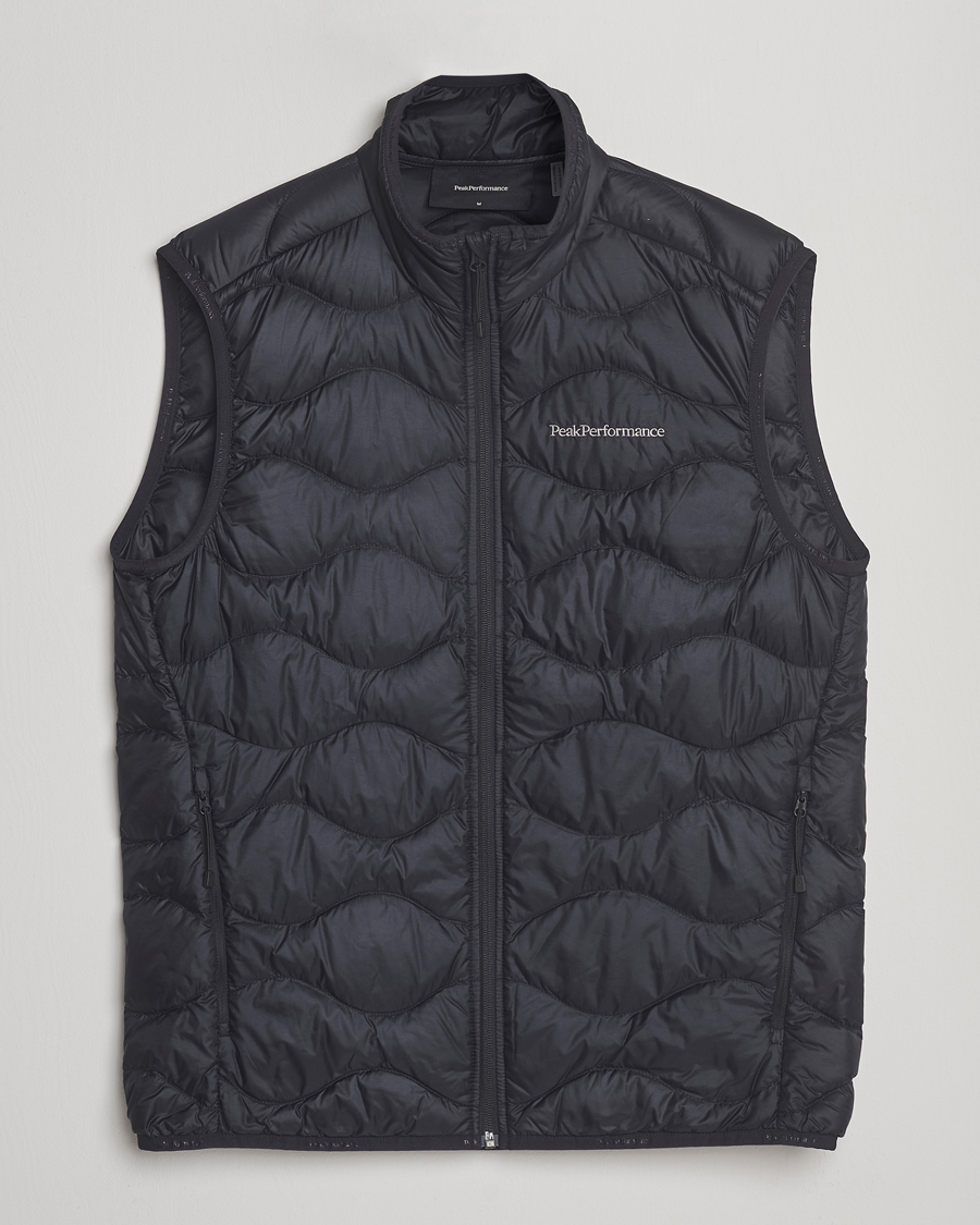 Herr | Västar | Peak Performance | Helium Down Vest Black