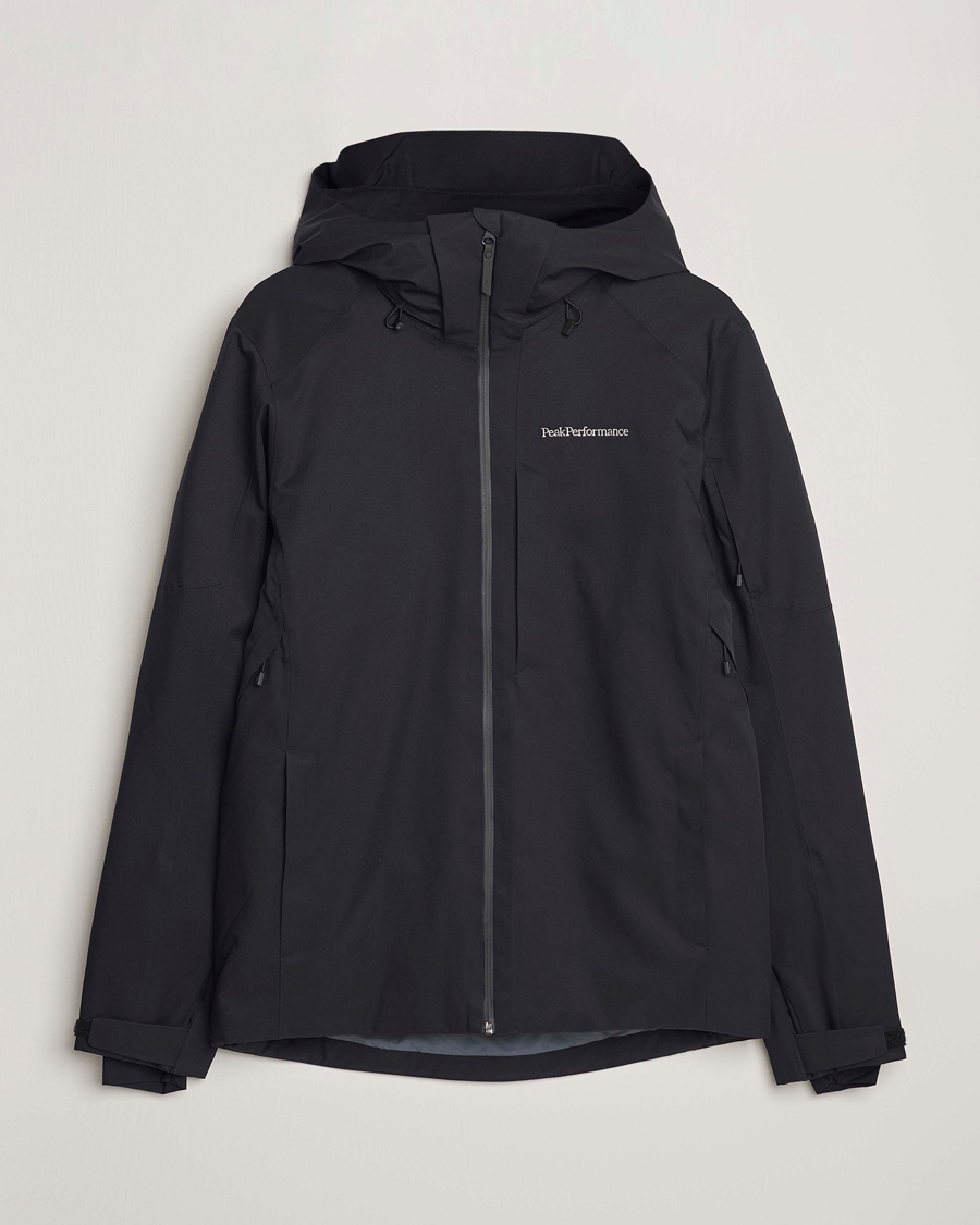 Herr | Jackor | Peak Performance | Maroon Insulated Jacket Black