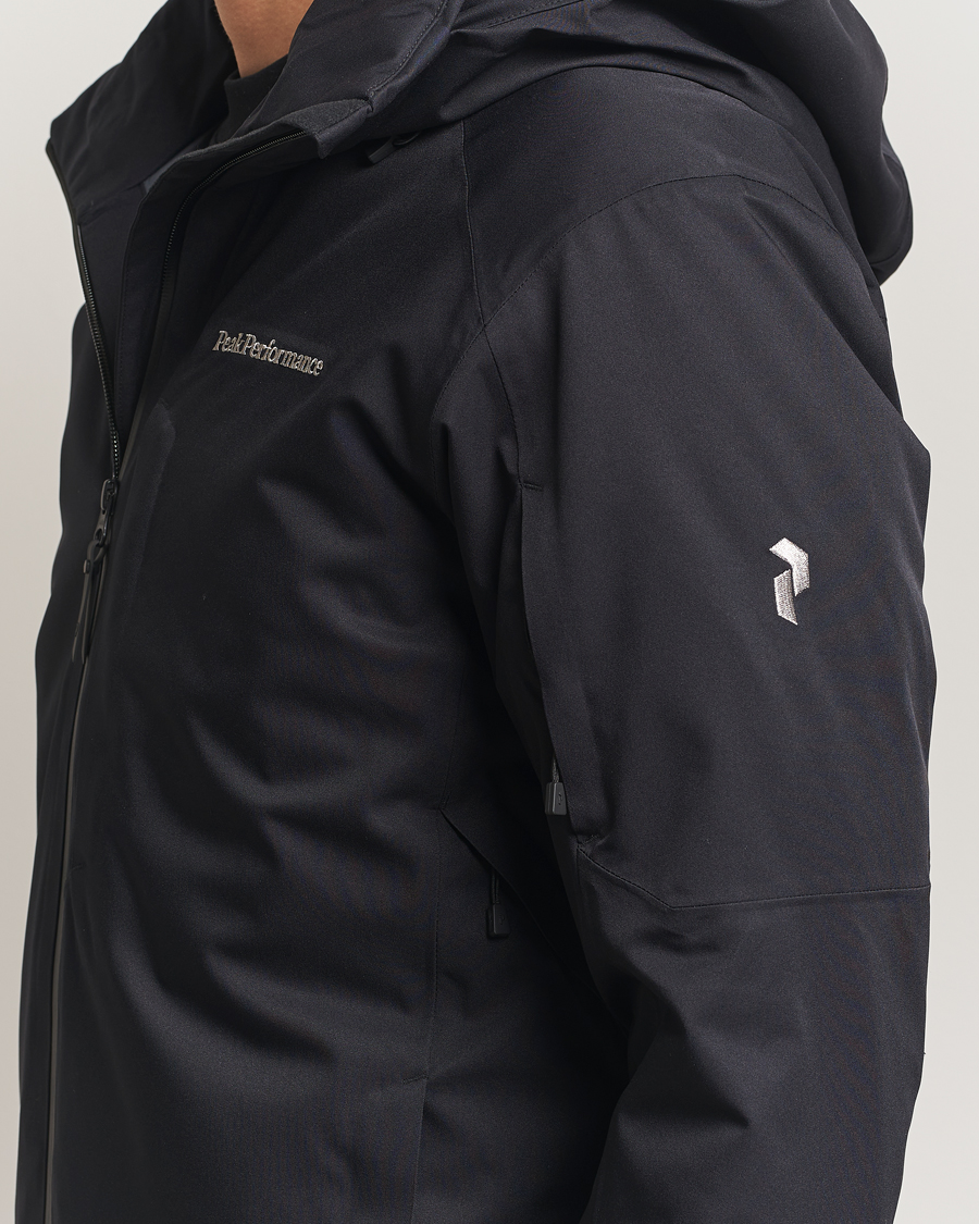 Herr | Jackor | Peak Performance | Maroon Insulated Jacket Black