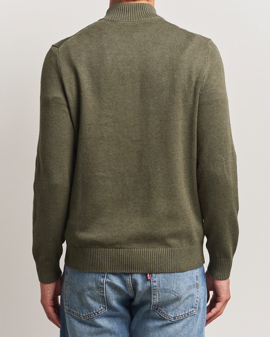 Herr | Tröjor | Morris | Darmon Half Zip Olive