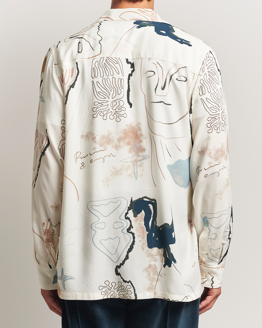 Herr | Skjortor | OAS | Brillo Viscose Shirt Beige