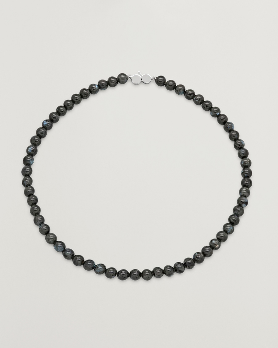 Herr | Smycken | Tom Wood | Cove Necklace Black Larvikite