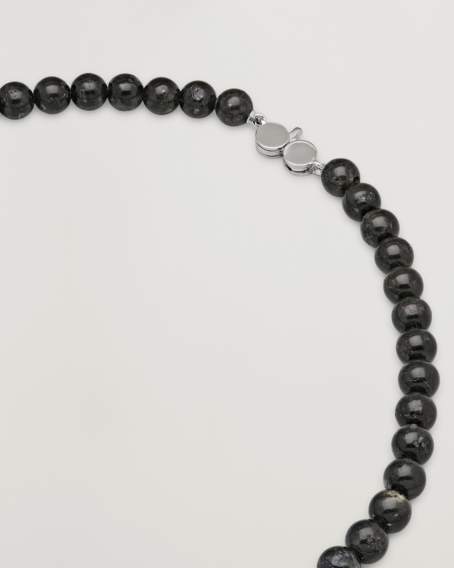 Herr | Smycken | Tom Wood | Cove Necklace Black Larvikite