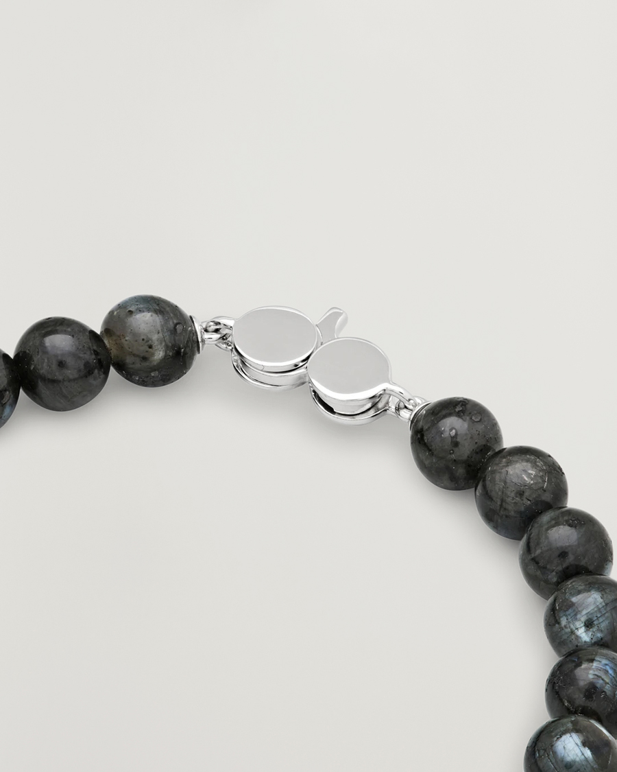 Herr | Smycken | Tom Wood | Cove Bracelet Black Larvikite