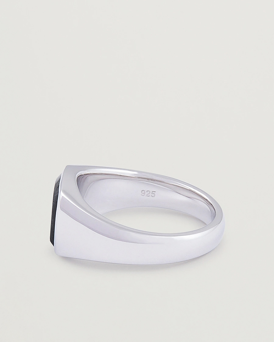 Herr | Smycken | Tom Wood | Kay Ring Black Larvikite