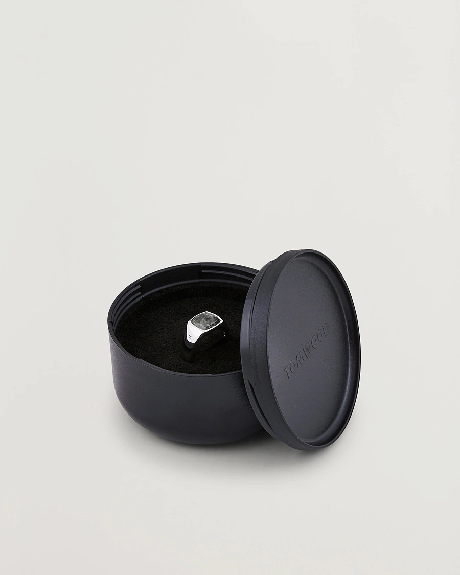 Herr | Smycken | Tom Wood | Kay Ring Black Larvikite