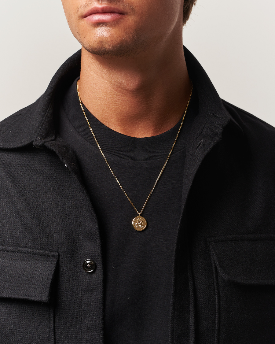 Herr | Smycken | Tom Wood | Coin Pendant Necklace Gold