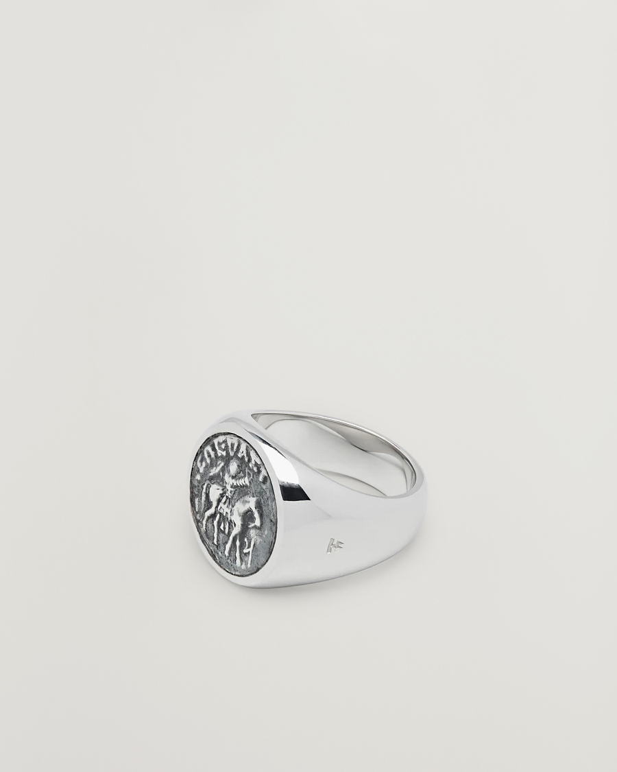 Herr | Smycken | Tom Wood | Coin Pinky Ring Silver