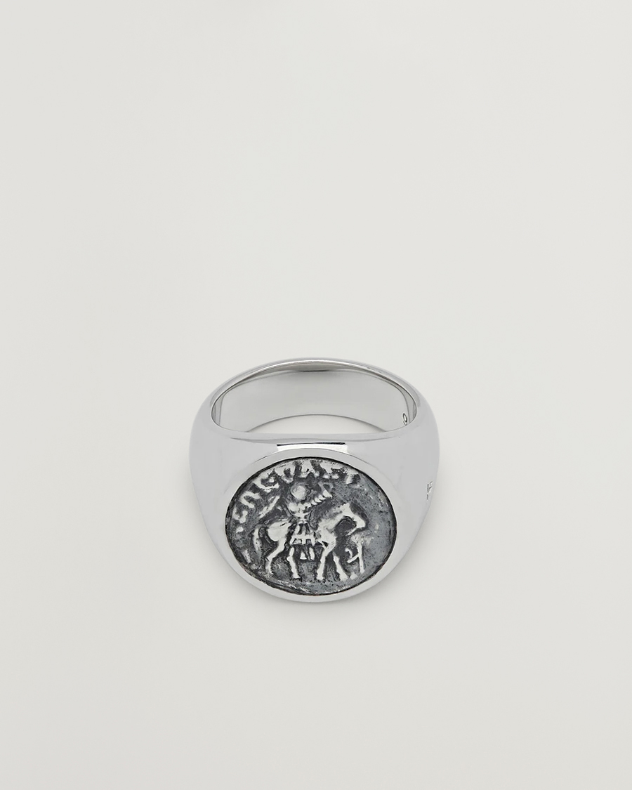 Herr | Smycken | Tom Wood | Coin Pinky Ring Silver