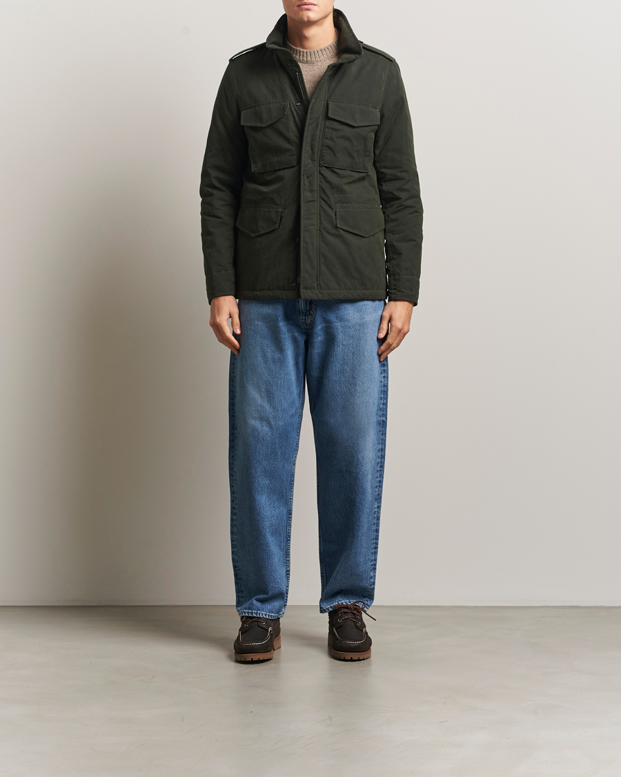 Herr | Jackor | Aspesi | Minifield Cotton Field Jacket Military