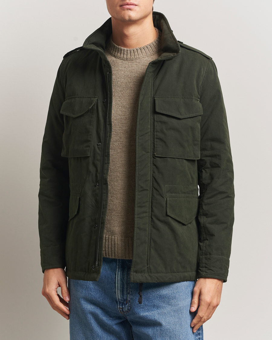 Herr | Jackor | Aspesi | Minifield Cotton Field Jacket Military