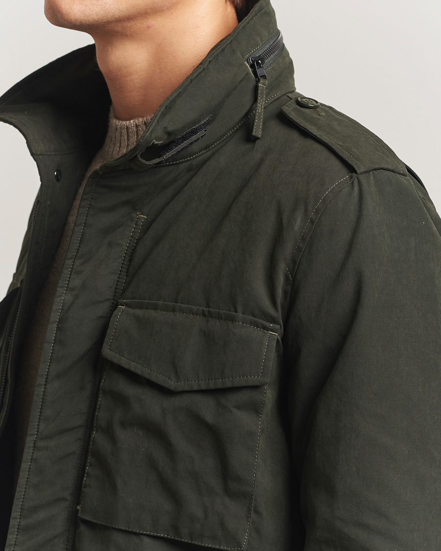 Herr | Jackor | Aspesi | Minifield Cotton Field Jacket Military