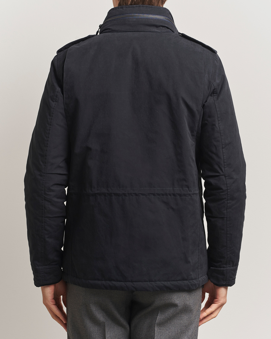 Herr | Jackor | Aspesi | Minifield Cotton Field Jacket Navy
