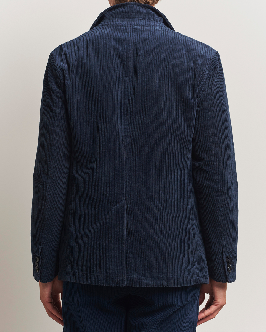 Herr | Kavajer | Aspesi | Corduroy Blazer Navy
