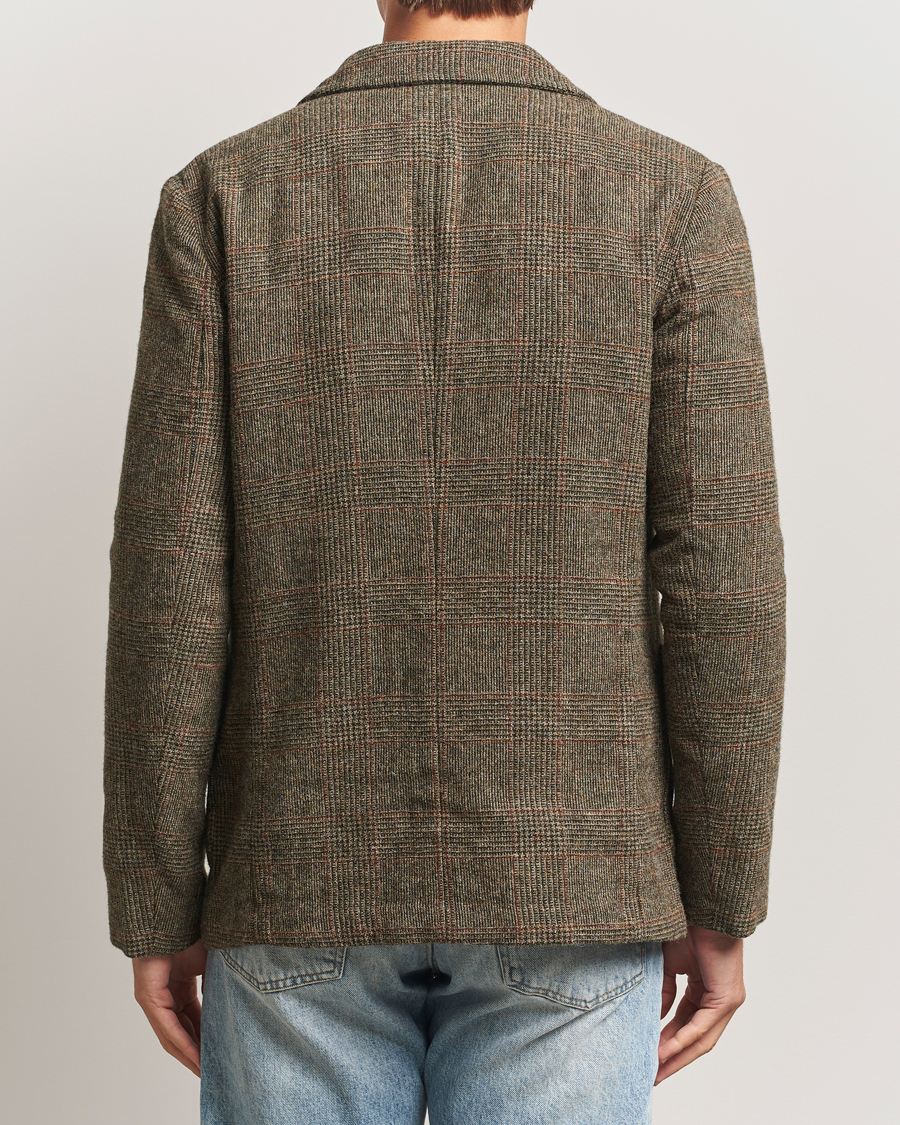 Herr | Kavajer | Aspesi | Harris Tweed Blazer Brown Check